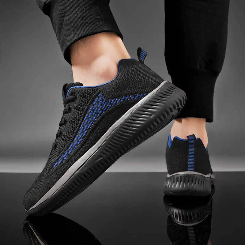 Men Running Sneakers Summer 2023 Men Sport Shoes Lightweight Classical Mesh Breathable Casual Shoes Male Fashion Tenis Masculino